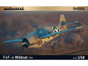 Surenkamas modelis Eduard Grumman F4F-4 Wildcat Late ProfiPack Edition, 1/48 kaina ir informacija | Konstruktoriai ir kaladėlės | pigu.lt