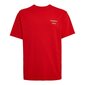 Tommy Hilfiger Jeans marškinėliai vyrams 88168, raudoni цена и информация | Vyriški marškinėliai | pigu.lt