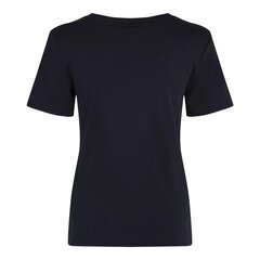 Tommy Hilfiger marškinėliai moterims 88384, juodi цена и информация | Женские футболки | pigu.lt