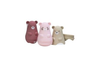 NATTOU Набор игрушек для ванны розовый микс цена и информация | Игрушки для малышей | pigu.lt