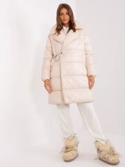 Женская зимняя куртка светло-бежевого цвета цена и информация | Женские куртки | pigu.lt