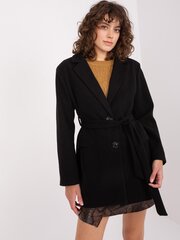 Пальто женское Corinna, черное цена и информация | Женские пальто | pigu.lt