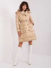 Женская бежевая зимняя куртка цена и информация | Женские куртки | pigu.lt