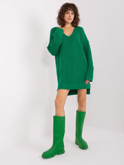 Женское зеленое трикотажное платье цена и информация | Платья | pigu.lt
