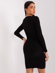 Suknelė moterims Basic, juoda kaina ir informacija | Suknelės | pigu.lt
