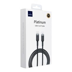 WiWU USB-C/Lightning, 2 m kaina ir informacija | Kabeliai ir laidai | pigu.lt