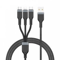 WiWU USB-A/USB-C, 1.2 m цена и информация | Кабели и провода | pigu.lt