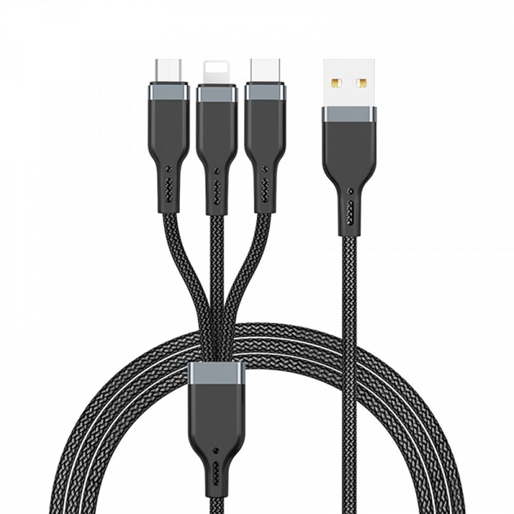 WiWU USB-A/USB-C, 1.2 m kaina ir informacija | Kabeliai ir laidai | pigu.lt