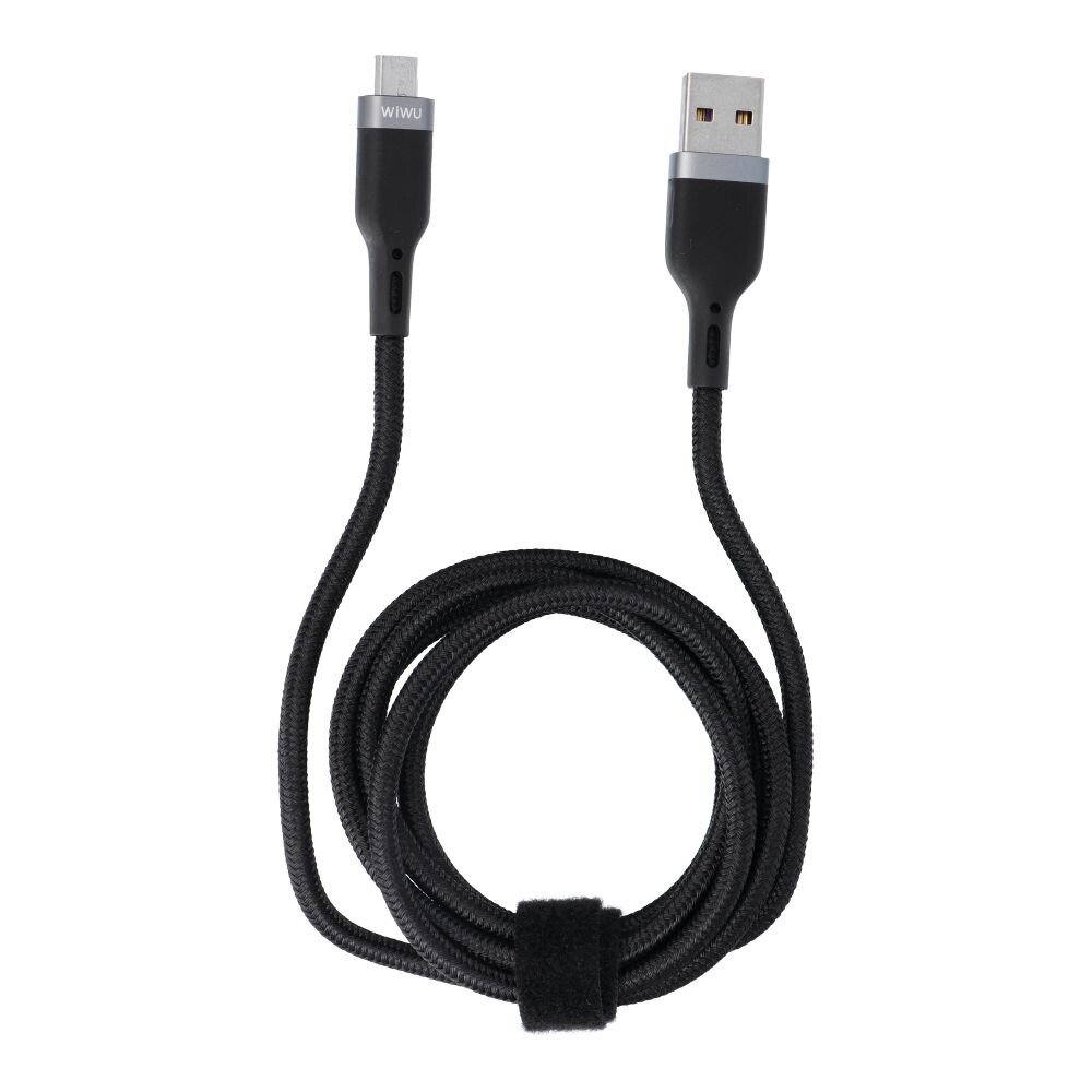 WiWU USB-A/Micro USB, 1.2 m цена и информация | Kabeliai ir laidai | pigu.lt