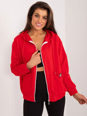 Bluzonas moterims, raudonas kaina ir informacija | Džemperiai moterims | pigu.lt