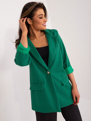 зеленый женский блейзер с застежкой на пуговицы veracruz цена и информация | Женские пиджаки | pigu.lt