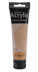 Akriliniai dažai Phoenix Value 201 Flesh Tint, 100 ml цена и информация | Принадлежности для рисования, лепки | pigu.lt