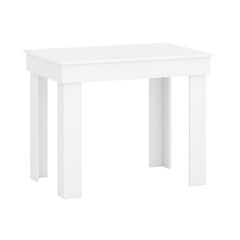 Valgomojo stalas 90x60 cm, baltas kaina ir informacija | Virtuvės ir valgomojo stalai, staliukai | pigu.lt