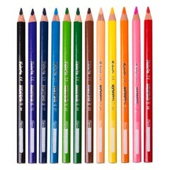 Spalvoti pieštukai Kores Kolores Jumbo, 12 vnt. kaina ir informacija | Piešimo, tapybos, lipdymo reikmenys | pigu.lt