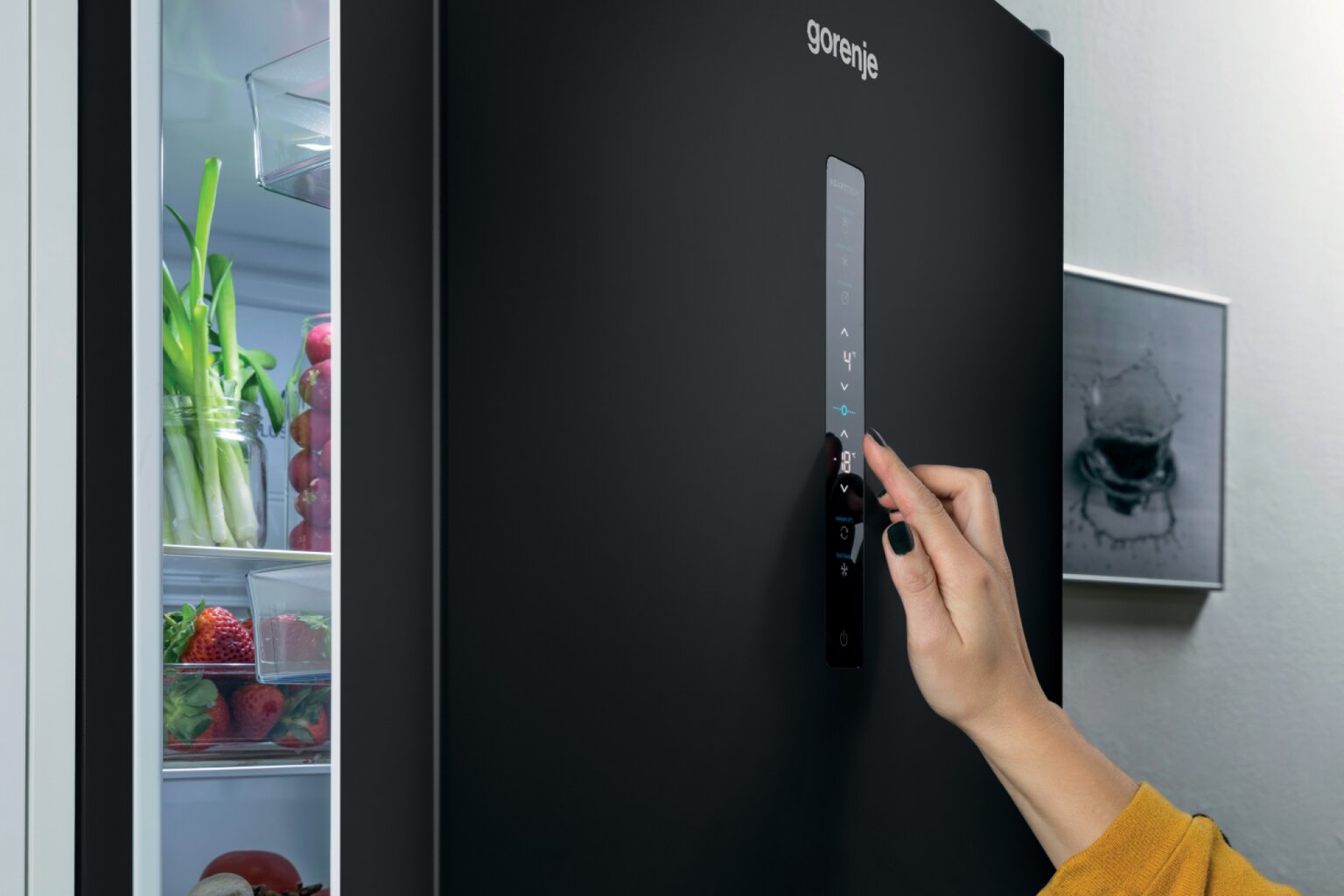 Gorenje NK89C0DBK kaina ir informacija | Šaldytuvai | pigu.lt