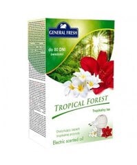 General Fresh Tropical Forest elektrinis oro gaiviklis, 25 ml цена и информация | Освежители воздуха | pigu.lt