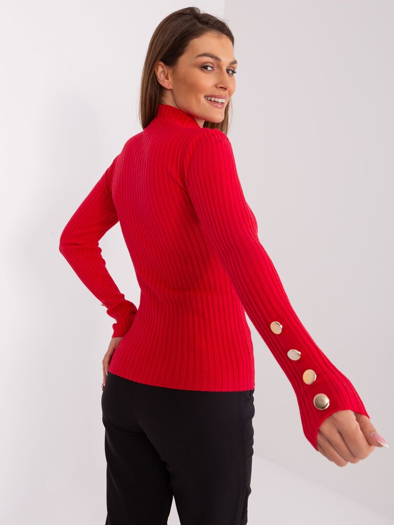 Megztinis moterims, raudonas kaina ir informacija | Megztiniai moterims | pigu.lt