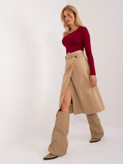 Женская длинная юбка 385113 02, 385113*02-ONE, песочный цена и информация | Юбки | pigu.lt