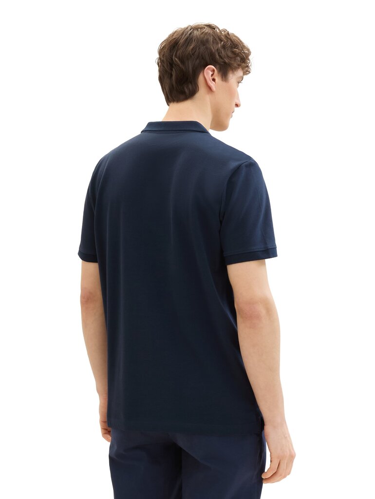 Tom Tailor vyriški polo marškinėliai, tamsiai mėlyni kaina ir informacija | Vyriški marškinėliai | pigu.lt