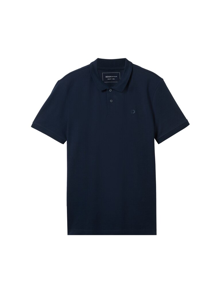 Tom Tailor vyriški polo marškinėliai, tamsiai mėlyni kaina ir informacija | Vyriški marškinėliai | pigu.lt