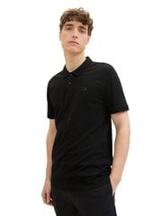 Мужская рубашка-поло Tom Tailor, черный цвет цена и информация | Мужские футболки | pigu.lt