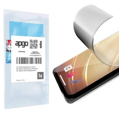 apgo MATTE Hybrid Glass MATINĖ ekrano apsauga skirta Realme 5 Pro, grūdinto stiklo pakaitalas, nedūžtantis kaina ir informacija | Apsauginės plėvelės telefonams | pigu.lt