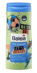 Dušo želė Balea Kids 4in1 Let's Kick It!, 300 ml kaina ir informacija | Dušo želė, aliejai | pigu.lt