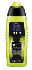 Dušo želė Fa Men 3in1 Sport Energy vyrams, 250 ml kaina ir informacija | Dušo želė, aliejai | pigu.lt