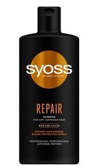 Šampūnas Syoss Repair Shampoo, 440 ml kaina ir informacija | Šampūnai | pigu.lt