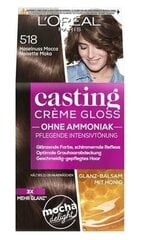 Plaukų dažai L'Oreal Paris Casting Creme Gloss 518, 1 vnt kaina ir informacija | Plaukų dažai | pigu.lt