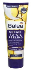 Kūno kremas sausai odai Balea Cream-To-Oil Peeling, 75 ml kaina ir informacija | Kūno kremai, losjonai | pigu.lt