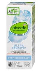 (DE) Alverde, Ultra sensitive, Крем для лица, 50мл. цена и информация | Кремы, лосьоны для тела | pigu.lt