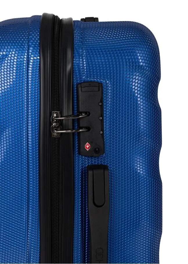 Didelis lagaminas ant ratukų Ochnik WALPC-0012-69-28(W24), mėlynas kaina ir informacija | Lagaminai, kelioniniai krepšiai | pigu.lt