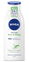 Drėkinamasis kūno losjonas Nivea Body Lotion Aloe Hydration, sausai odai, 400 ml kaina ir informacija | Kūno kremai, losjonai | pigu.lt