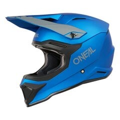Krosinis šalmas O'Neal 1 Series Solid, mėlynas kaina ir informacija | Moto šalmai | pigu.lt
