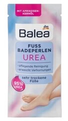 Druska kojų vonelėms Balea Urea foot bath beads, 20 g kaina ir informacija | Dušo želė, aliejai | pigu.lt