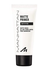 Makiažo bazė Manhatten Matte Primer, 30 ml kaina ir informacija | Makiažo pagrindai, pudros | pigu.lt