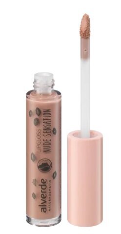 Lūpų blizgis Alverde Lipgloss Nude Sensation 20, 5 ml цена и информация | Lūpų dažai, blizgiai, balzamai, vazelinai | pigu.lt