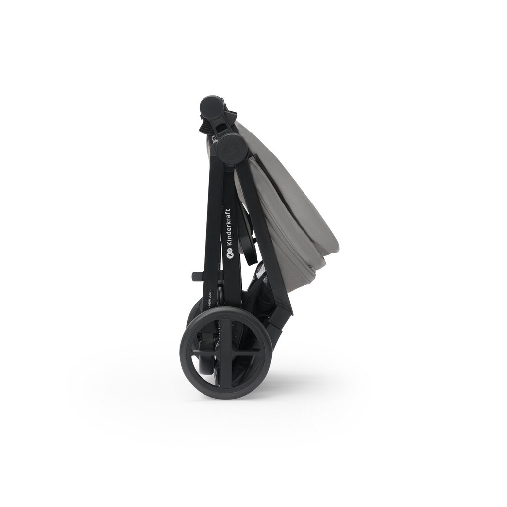 Prekė su pažeista pakuote. Universalus vežimėlis Kinderkraft 3in1 Newly, Moonlight Grey kaina ir informacija | Prekės kūdikiams ir vaikų apranga su pažeista pakuote | pigu.lt