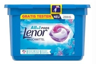 Lenor, Капсулы для стирки "Апрельская свежесть", 18 шт цена и информация | Средства для стирки | pigu.lt