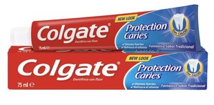 Dantų pasta nuo ėduonies Colgate Protection Caries, 75 ml kaina ir informacija | Dantų šepetėliai, pastos | pigu.lt
