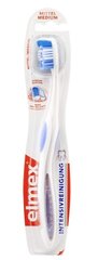 Vidutinio kietumo dantų šepetėlis Elmex Toothbrush Intensive Cleaning Medium kaina ir informacija | Dantų šepetėliai, pastos | pigu.lt