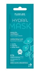Flos-Lek Hydra Увлажняющая маска для лица, шеи и декольте, 6 мл цена и информация | Маски для лица, патчи для глаз | pigu.lt