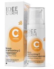 Idee Derm, Осветляющий и укрепляющий крем с витамином C SPF 30, 50 мл цена и информация | Кремы для лица | pigu.lt