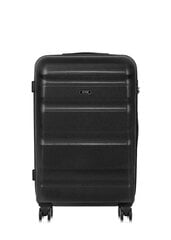 Большой чемодан на колёсах Ochnik WALPC-0012-99-28(W24), чёрный цена и информация | Чемоданы, дорожные сумки | pigu.lt