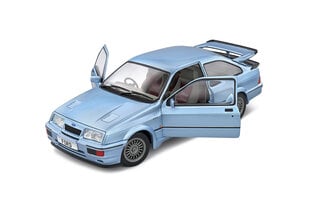 Kolekcinis modeliukas Ford Sierra RS500 1:18 1987, mėlynas kaina ir informacija | Kolekciniai modeliukai | pigu.lt