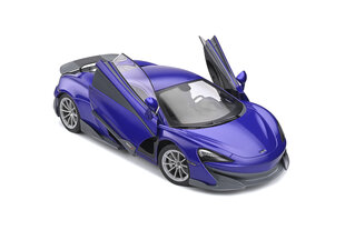 Kolekcinis modeliukas Mclaren 600LT 1:18 2018, violetinis kaina ir informacija | Kolekciniai modeliukai | pigu.lt