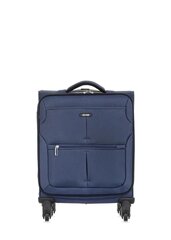 Mažas lagaminas ant ratukų Ochnik WALNY-0030-69-19(W24), mėlynas цена и информация | Чемоданы, дорожные сумки  | pigu.lt