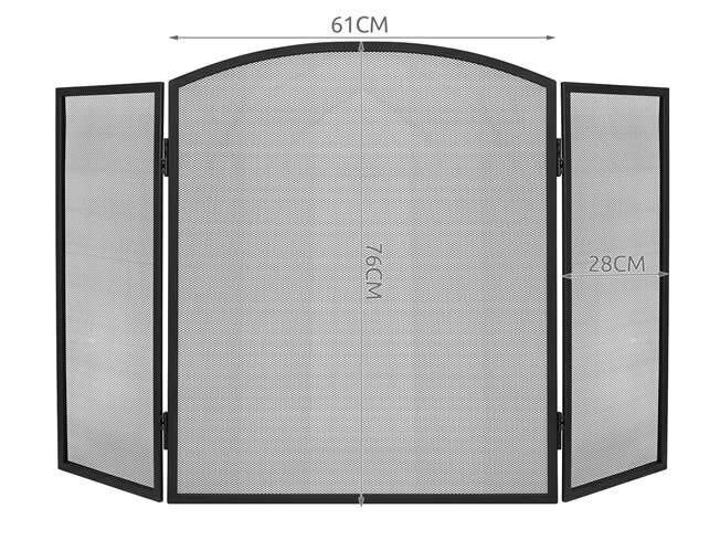 Apsauginė židinio užtvara Berimax CY-909 118x76 cm kaina ir informacija | Priedai šildymo įrangai | pigu.lt