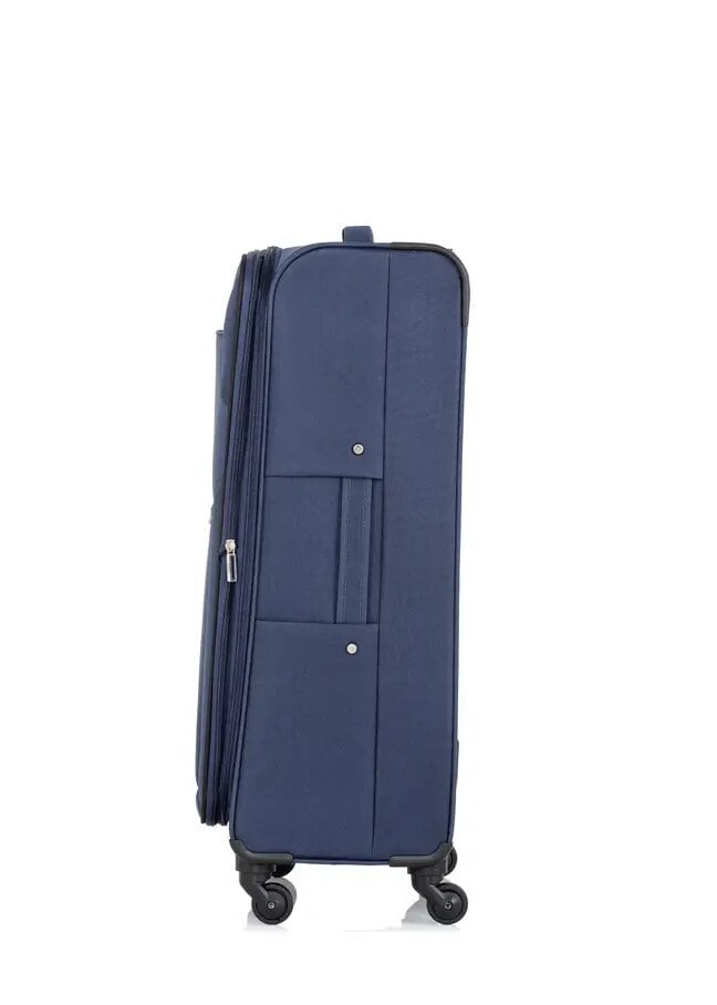 Didelis lagaminas ant ratukų Ochnik WALNY-0030-69-28(W24), mėlynas цена и информация | Lagaminai, kelioniniai krepšiai | pigu.lt